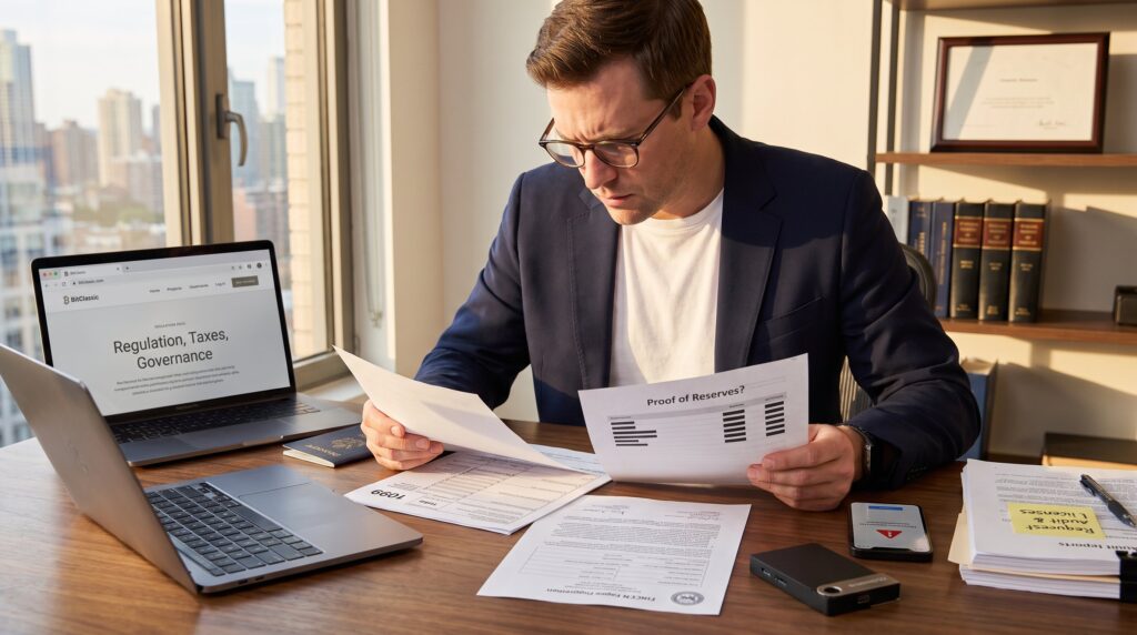 How BitClassic Navigates Crypto Regulation, Taxes, and Governance In 2026 — Clear Compliance, Smarter Tax Reporting, And Responsible Governance